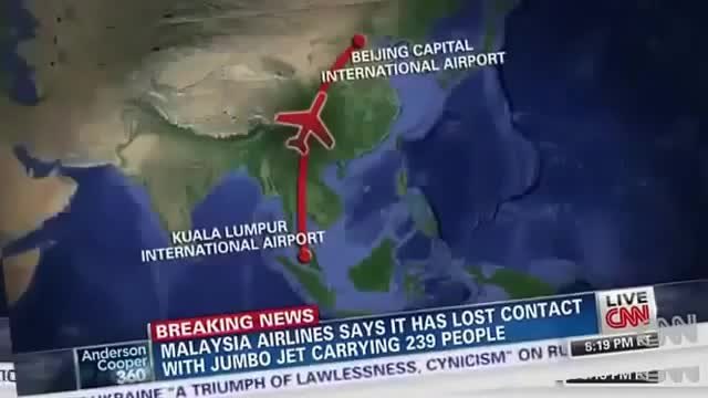 Malaysia Plane Crash Into Vietnam Sea _ VIDEO _ MH370 Malaysia Airlines Flight Crash (LD)