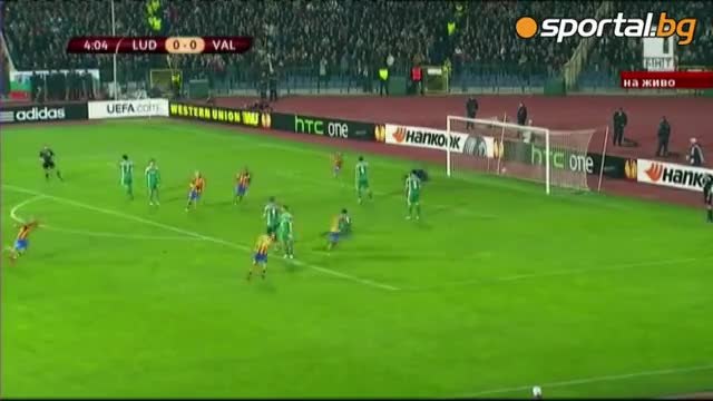 Лудогорец - Валенсия 0:3 (13.03.2014) Лига Европа Б Н Т