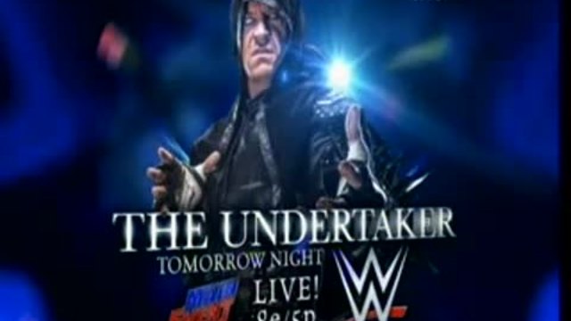 The Undertaker ще се появи за първи път в шоуто Wwe Main Event този вторник вечер - Raw 17314 vs