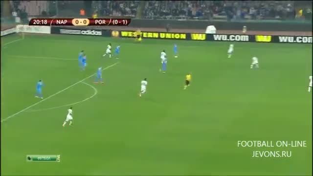 Наполи Порто 2: 2 ( 20.03.2014 ) Ricardo Quaresma Fantastic Goal - Napoli vs Porto ( Europa League )