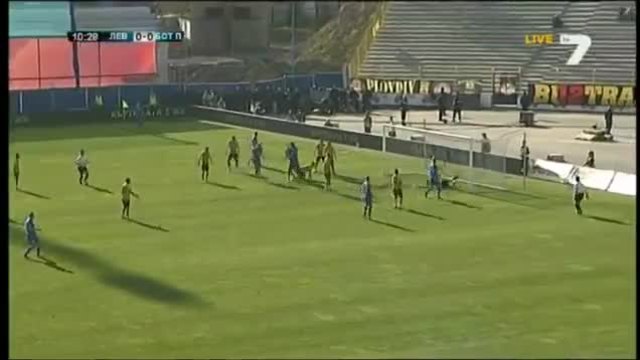 Левски 2:0 Ботев ( Пловдив ) 22.03.2014