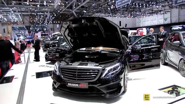 2014 Mercedes-benz S-class S63 Amg - Brabus 850-exterior,interior Walkaround-2014 Geneva Motor Show