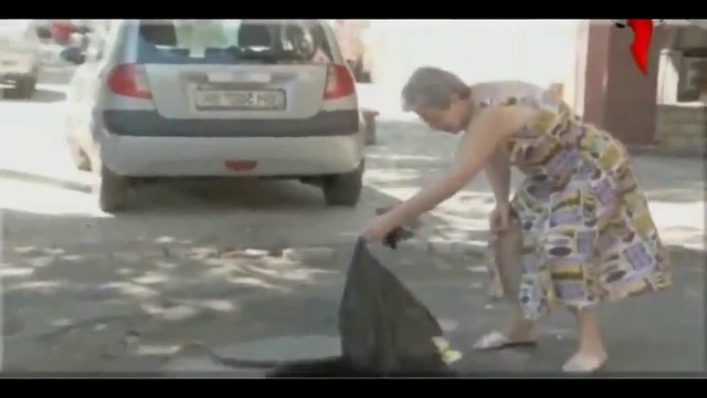 Смях !!! Изхвърляне на боклук по руски