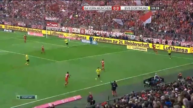 Байерн Мюнхен - Борусия Дортмунд 0:3 | 12.04.2014