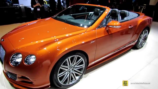 2015 Bentley Continental Gt Speed - Exterior, Interior Walkaround - 2014 New York Auto Show