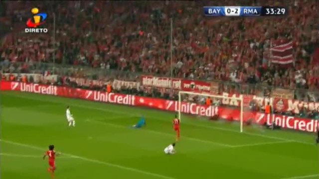 Байерн Мюнхен - Реал Мадрид 0:4 - 29.04.2014 (Първи гол на Кристиано Роналдо)