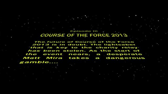 Междузвездни Войни 2014 - Michael Rooker &amp; Cm Punk Lightsaber Hunt Star Wars Course of the Force