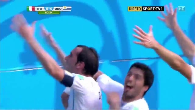 Италия - Уругвай 0:1
