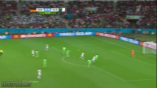 30.06.2014 Германия - Алжир 2:1 (световно първенство)