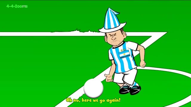 Аржентина и Швейцария - Забавна футболна анимация.