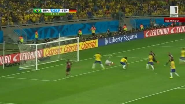 Кошмар за Бразилия ! Германия ги победи със 7:1 !