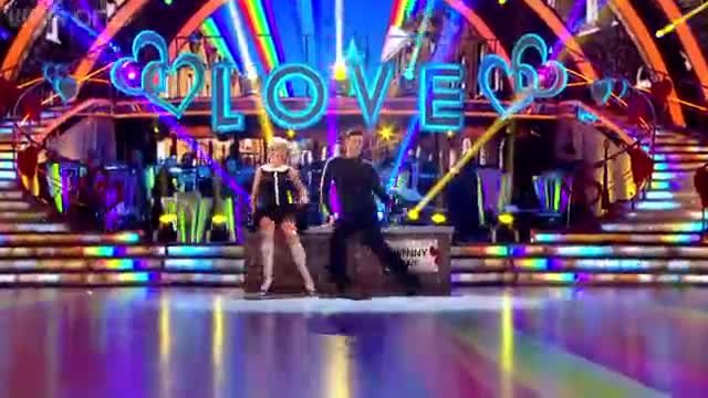 Abbey Clancy &amp; Aljaz-  dance the Jive to Cant Buy Me Love