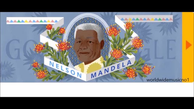 Нелсън Мандела Човека - Сърце за Световният Мир (Nelson Mandela's 96th Birthday - Google Doodle July 18,2014)