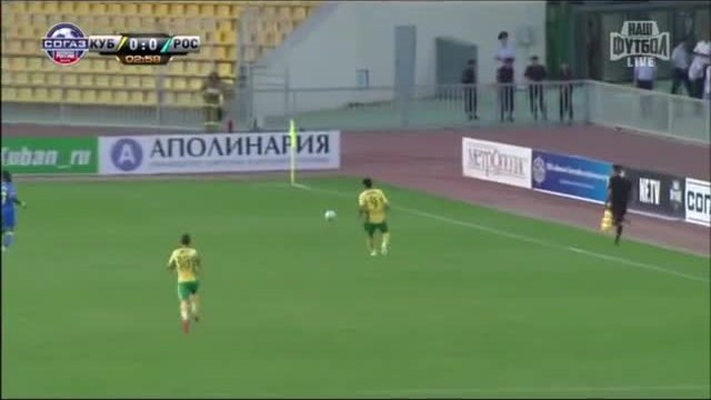 Ивелин Попов с два гола за Кубан Краснодар! 08.08.2014