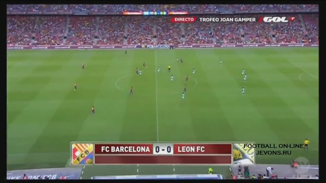 18.08.14 Барселона - Леон 6:0