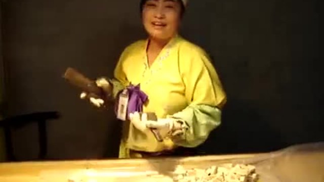 Как се режат сладки по корейски!