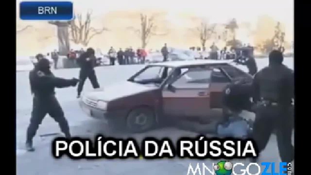 Руска полиция срещу бразилска! Ужасяващи схваткии