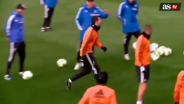 Ето какво прави Роналдо на тренировка