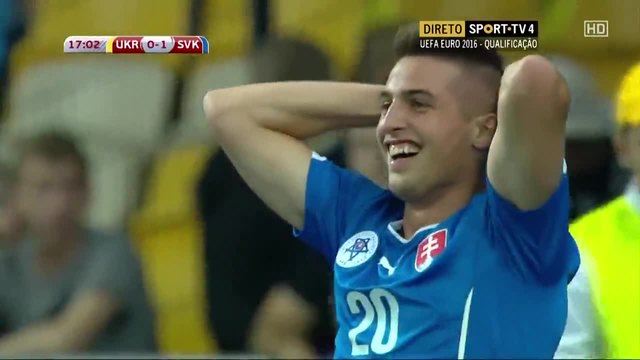 08.09.14 Украйна - Словакия 0:1 *квалификация за Европейско първенство 2016*