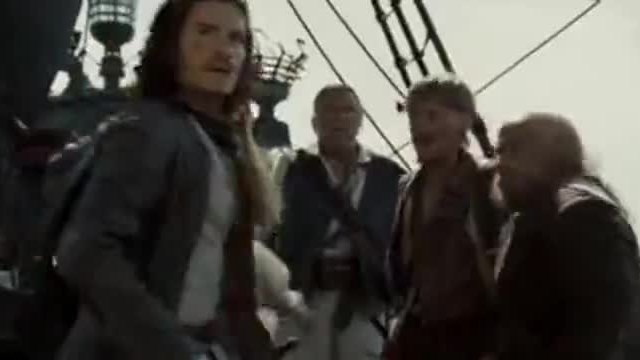Джони Деп В Филма - Карибски Пирати 2 - Съндъкът На Мъртвеца - Част 6 /  Бг Аудио (2006)