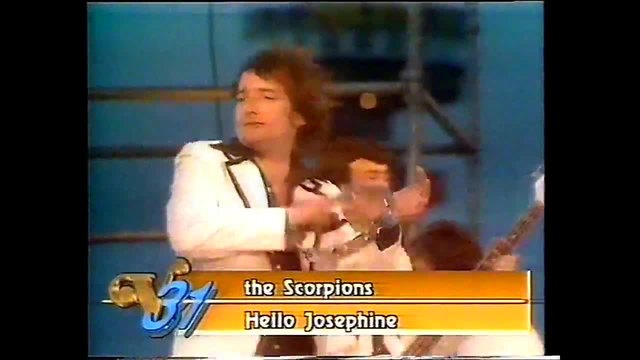 The Scorpions (1976) - Hello Josephine (Rare Late Original Footage Veronica Dutch TV)