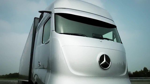 Mercedes-benz Камион на бъдещето 2025 година