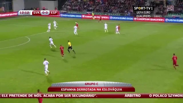 Словакия - Испания 2:1