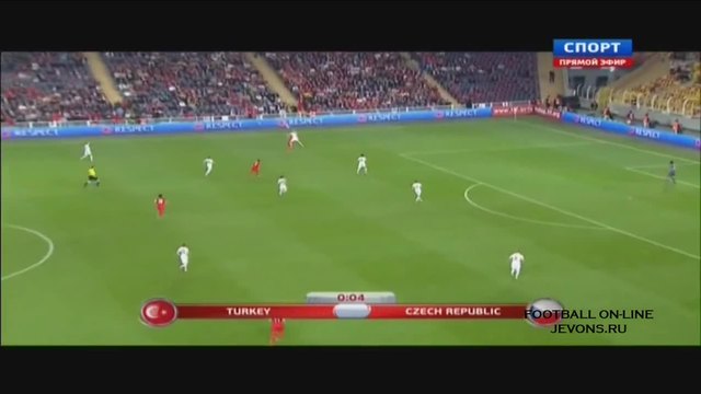 10.10.14 Турция - Чехия 1:2 *квалификация за Европейско първенство 2016*