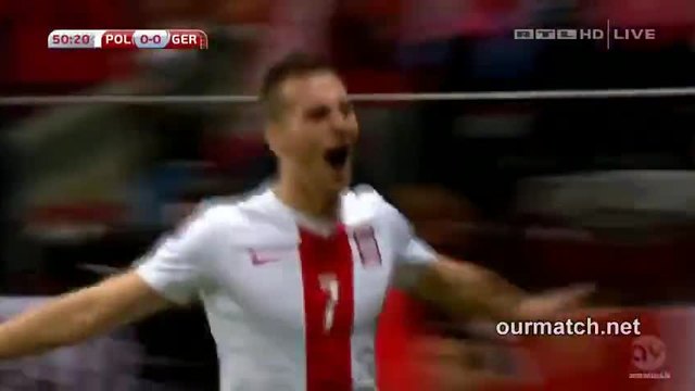 11.10.14 Полша - Германия 2:0 *квалификация за Европейско първенство 2016*