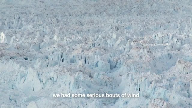 Най-големият скъсан ледник заснет някога