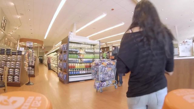 Човекът без глава - шега в супермаркета