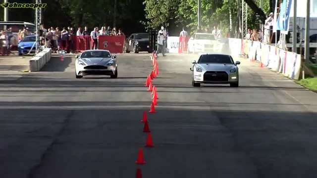 Nissan Gtr Ekutec vs Aston Martin Vanquish