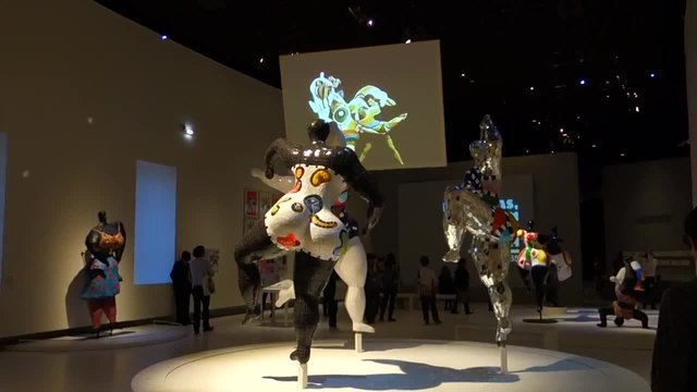 Ники де Сен-Фалль | Niki de Saint Phalle е френска художничка декораторка - Изложба в Париж