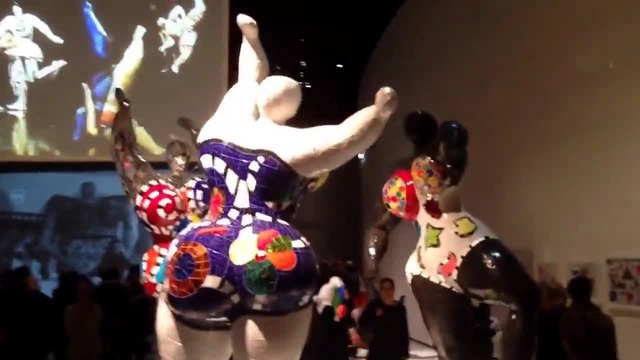 Niki de Saint Phalle-  Изложба в Гранд Палас Париж Grand Palais (Ники де Сен-Фалль) Невероятно Изкуство