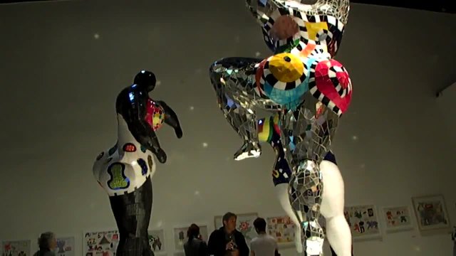 Niki de Saint Phalle Ники де Сен-Фалль е френска художничка декораторка - Изложба в Гранд Палас Grand Palais