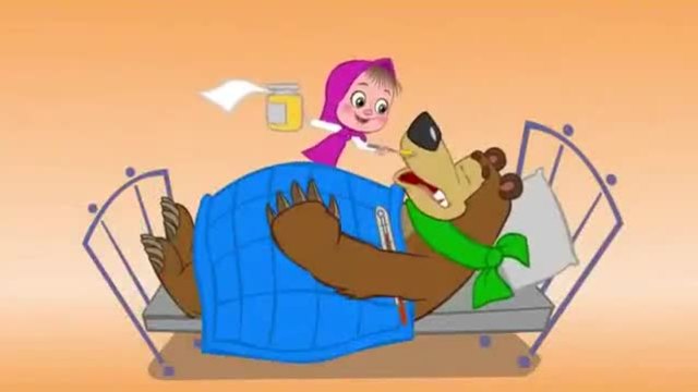 Маша и Мечока - Сам в къщи! (Бг Аудио) - Анимации за Деца (21 серия)
