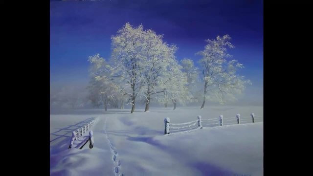 Зима,неповторима чистота... ...(painting)... ...