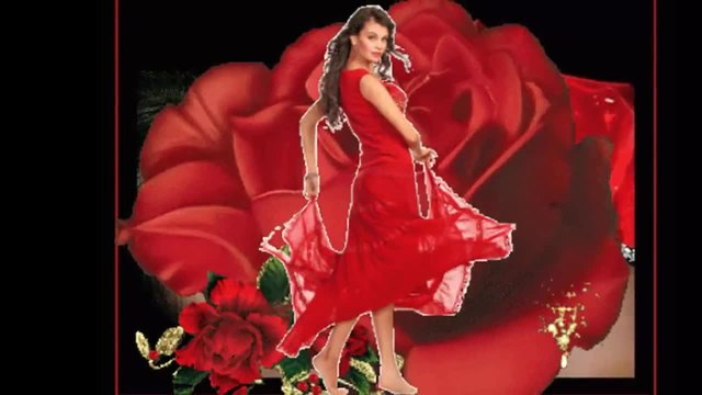 Lady in red...(music Richard Clayderman)... ...