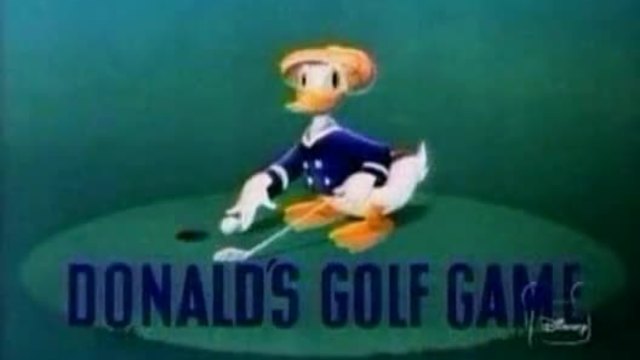 Donald Duck (1938) - DonaldВґs Golf Game