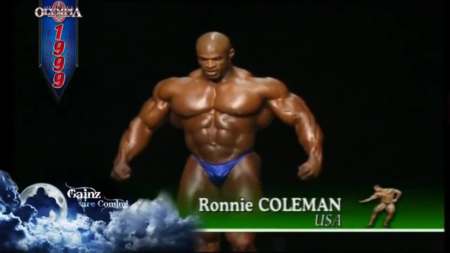 Ronnie Coleman – 1999 Mr. Olympia Pre - Judging