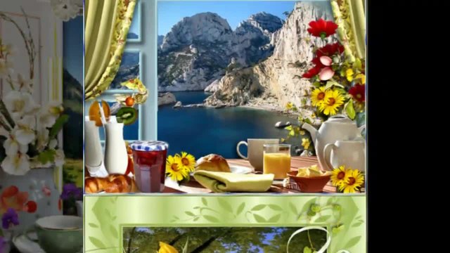 Good morning, welcome to breakfast!... ...(music Fariborz Lachini)... ...