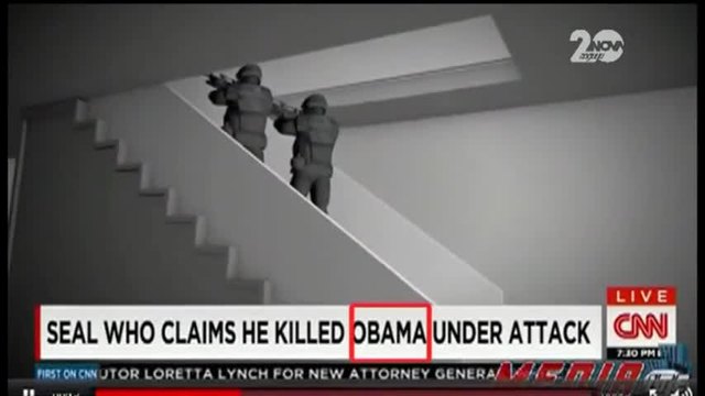 CNN обърка Осама бин Ладен с Обама 10.11.2014