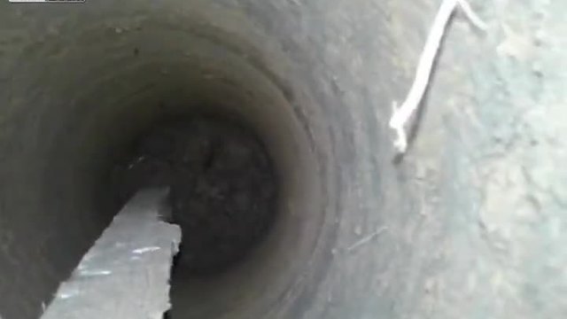 Руснаци спасяват мишка паднала в дупка