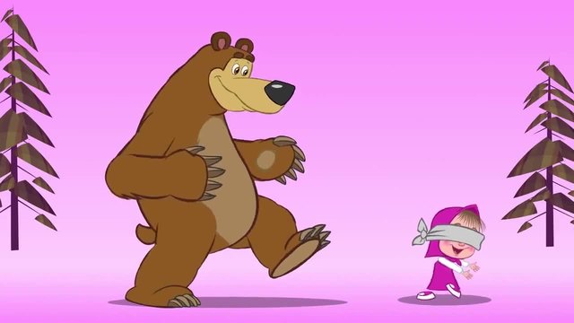 Маша и Мечока - Ски 14 Епизод Full H D - Анимации за Деца
