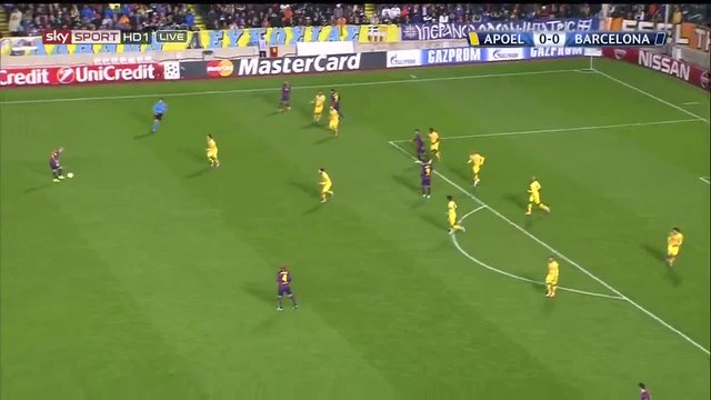 Апоел Никозия - Барселона 0:4