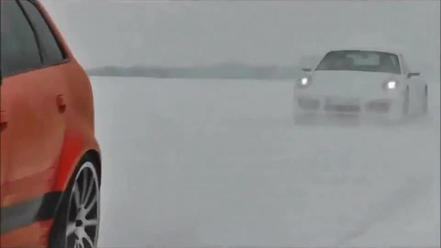 Забавление на сняг с Audi Rs3 и Porsche !