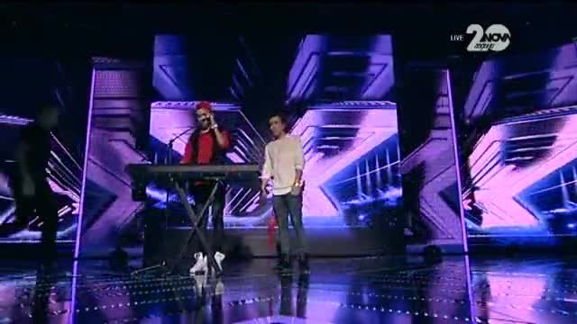 Иво и Пламен - X Factor Live (04.12.2014) Невероятно изпълнение