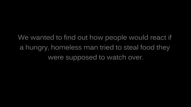 Бихте ли помогнали на бездомник нуждаещ се от храна - социален експеримент