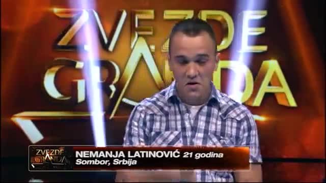 Nemanja Latinovic - Dodjes mi u san  (live) - Zvezde Granda - 01.11.2014.