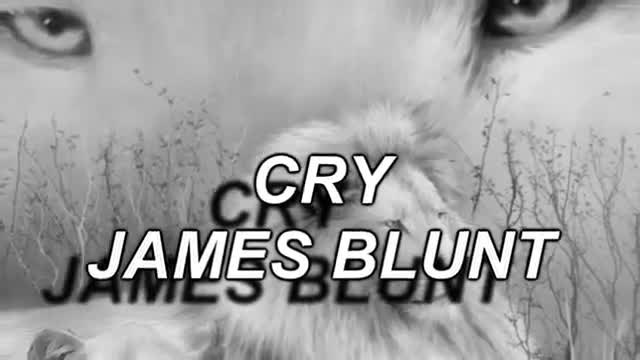 Поплачи •• James Blunt •• Cry ••